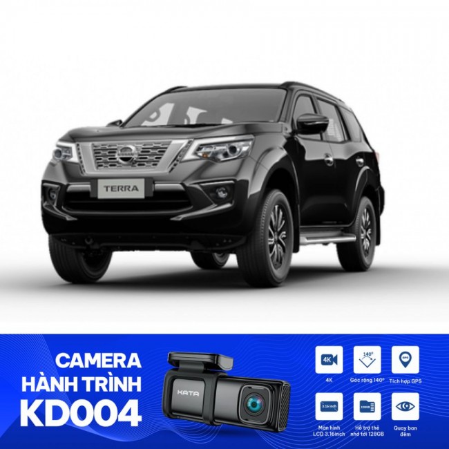 Lắp Đặt Camera Hành Trình Xe Nissan Terra 2021 - KD004